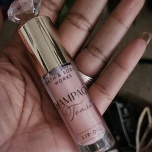 Bath & Body Works Champagne Toast Lip Oil - Soft Pink